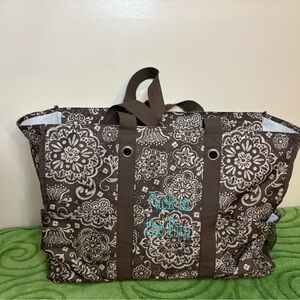 Thirty-One Gifts Super Organizing Zip Top Utility Tote.